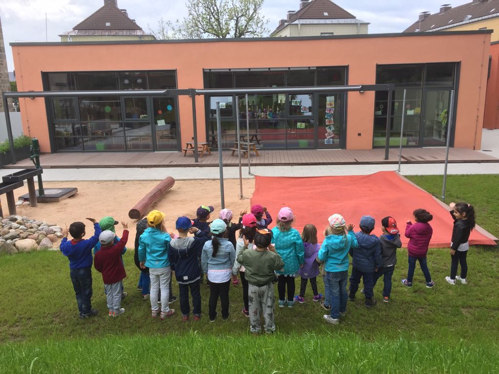Die Kinder des Bewegungskindergarten Hof